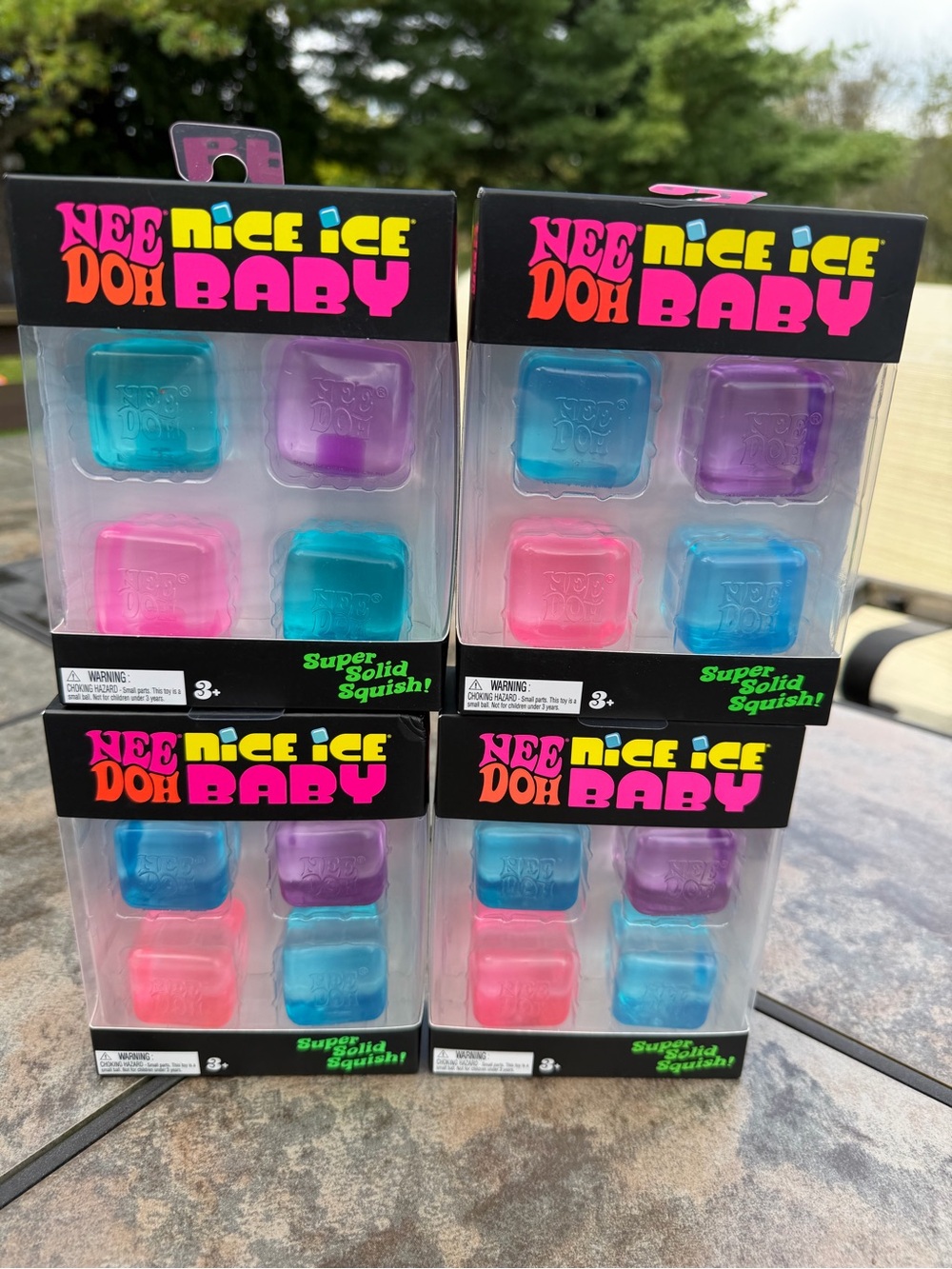 NeeDoh Nice Ice Baby- Set of 4
